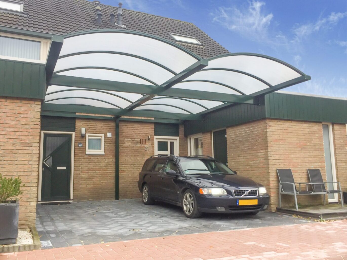 Pext Carport CP25 Polycarbonaat Buiten Goed